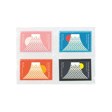 海綿菜瓜布(富士山四件組)
