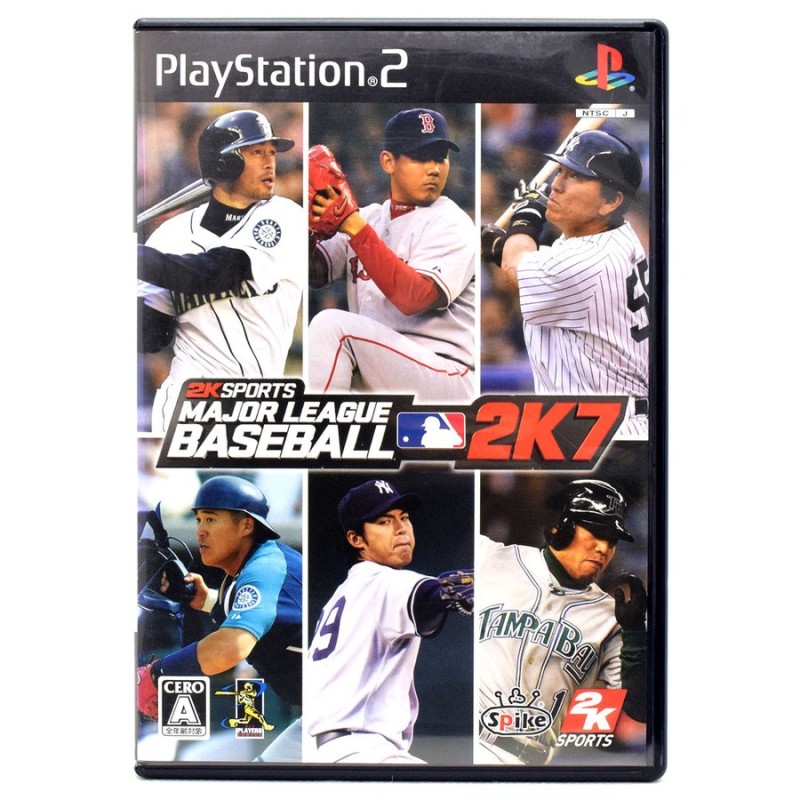 中古】 PS2 メジャーリーグベースボール 2K7 ケース・説明書付