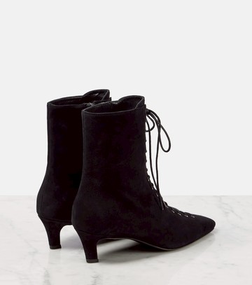 Toteme Suede lace-up ankle boots