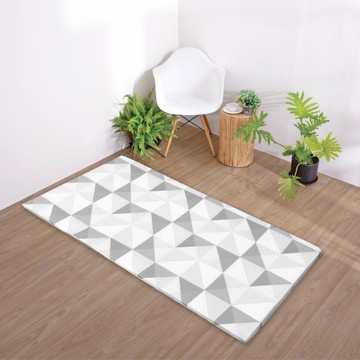 台灣製造雙布三折床墊【3x6尺 單人】