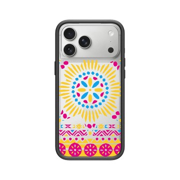 iPhone 17 Pro Max Mod NX -邊框背蓋組合 (相機按鈕) 黑 - 花生騷 WasangShow - 八角星經典圖騰