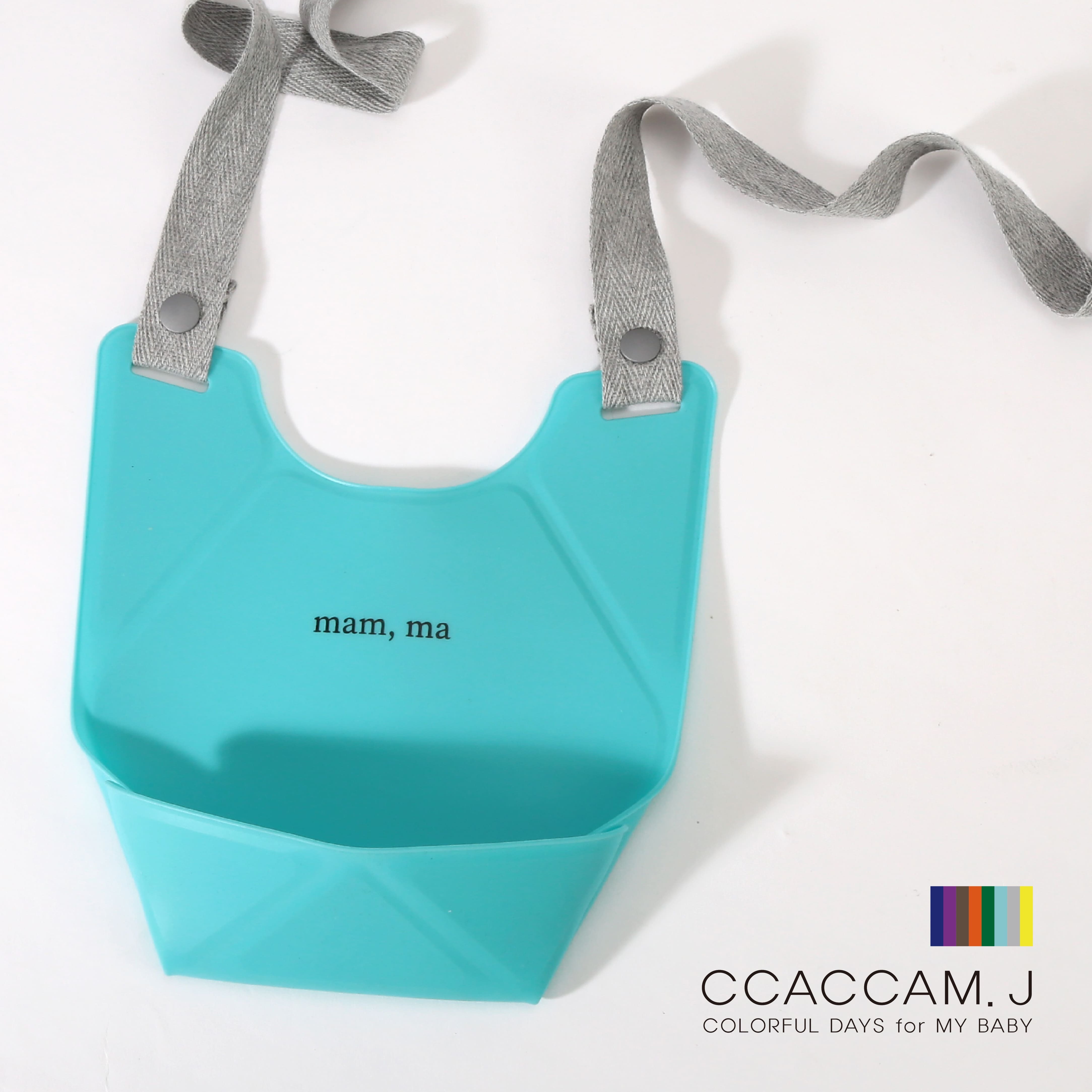 ccaccam.J 好好接-三角摺疊抖兜【藍色多瑙河】