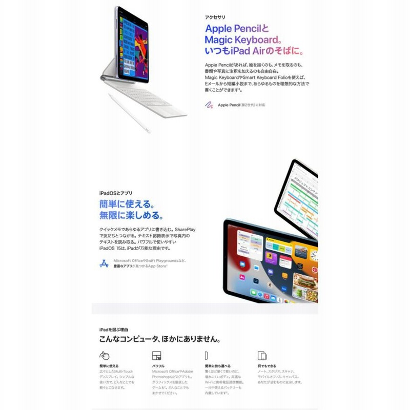 新品・未開封品] iPad Air 第5世代 10.9インチ Wi-Fiモデル 64GB