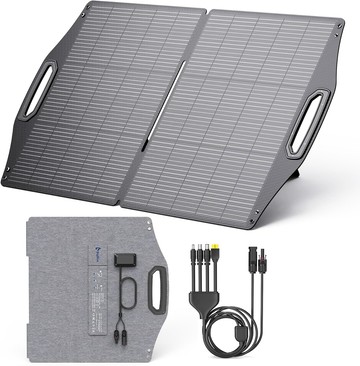 BigBlue SolarPowa 100W 折疊式太陽能板 MC4輸出 PD45W QC3.0 IP68防水防塵 便攜電源戶外防災用 SP100