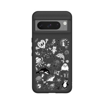 Pixel 8 Pro SolidSuit 黑 - Chocomoo - SAVE THE OCEAN: OCEAN FRIENDS