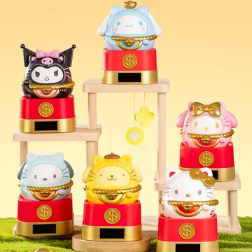 【三麗鷗 Sanrio】招財喵系列光動樂（隨機2入）｜把好運與幸福送給你