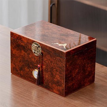 高檔白茶包裝盒空禮盒半斤通用白牡丹散茶盒木盒茶葉禮盒裝空盒子