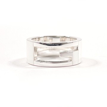 【日本直送 中古美品】9號 GUCCI 戒指 Blended Cutout G 標示尺寸 10 925銀