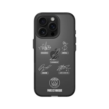 iPhone 16 Pro Clear (相機按鈕) 酷墨灰 - PSG - PSG Signatures white