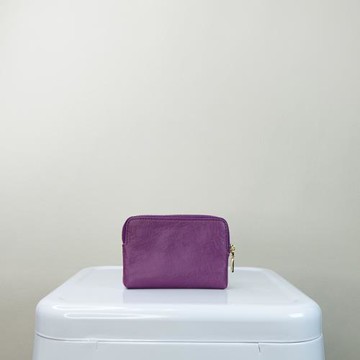 【M2nd】依璘鴕鳥皮大方零錢包(紫-T10A.5)