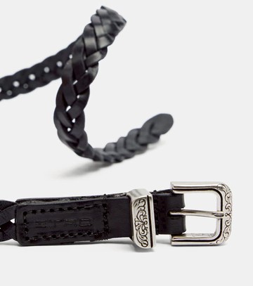 Etro Braided leather belt
