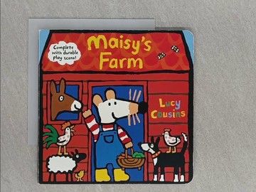 【書寶二手書T1／少年童書_X77】《小鼠波波的快樂農場》Maisy’s Farm故事遊戲書_Cousins, Lucy