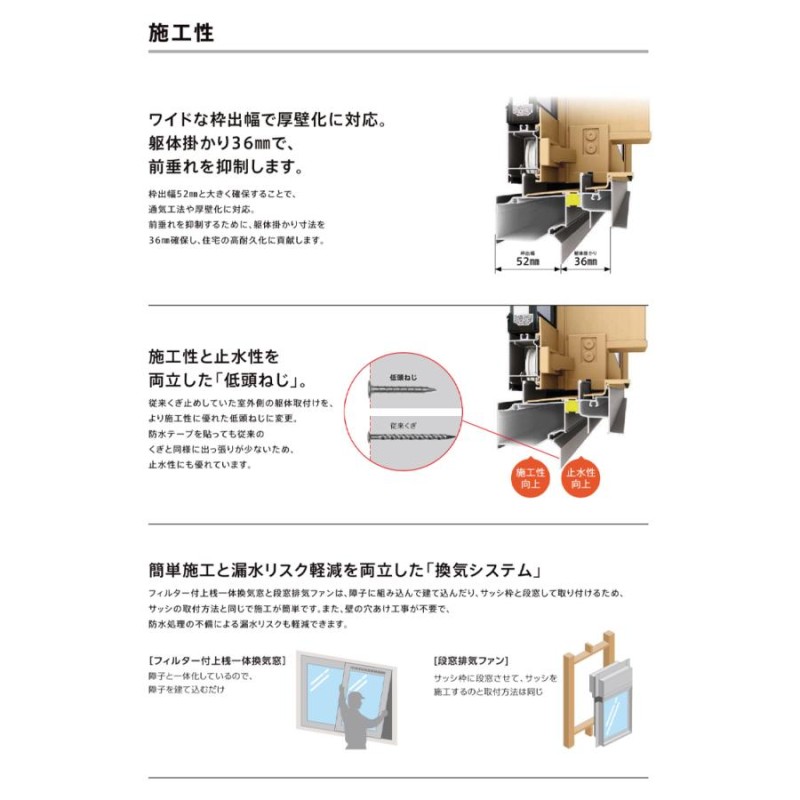 サーモスII-H 縦すべり出し窓オペレーター 06011（w640mm×h1170mm