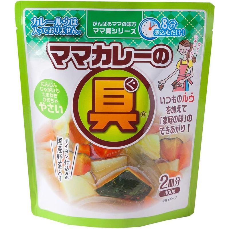 石田缶詰 ママカレーの具やさい2皿分 460g×4個