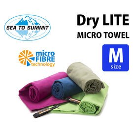 【【蘋果戶外】】Sea to summit ADRYAM 抗菌快乾毛巾『抗菌M/50*100/100g』DRYLITE TOWEL 運動毛巾 抗菌毛巾 旅遊 吸濕快乾 STSADRYAM