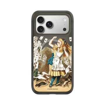 iPhone 17 Pro Max AirX 本質黑 - The British Library - 愛麗絲和跳舞的卡片