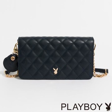 PLAYBOY - 斜側背包 Playful系列 - 藍色