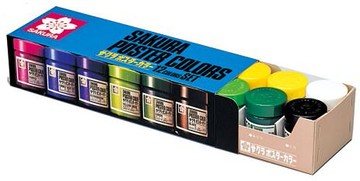 【文具通】SAKURA 櫻花 廣告 顏料 12色組 PWST H5010007【APP滿額下單10%點數(單一帳號最高5000點)】1/31止