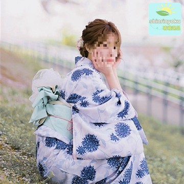 【神明少女】和服浴衣 改良和服 寫真和服 日系和服 少女和服 正絹面料 多色可選 旅拍約拍 茶道花道必備