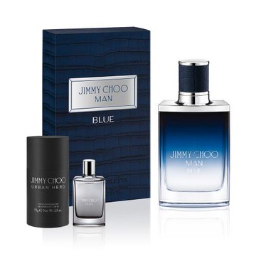 JIMMY CHOO 酷藍男性淡香水50ml(贈隨機體香膏75g+小香乙瓶)