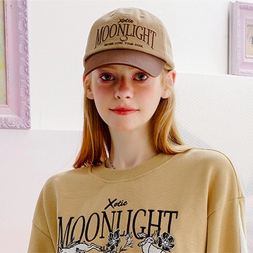 美式復古彎簷帽 Moonlight聯名款