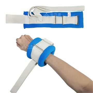 來而康 JM杰奇 肢體裝具 四肢約束帶 加厚彈性泡棉 JM-404 JM-405 色彩隨機 兩個一賣 手腕約束帶