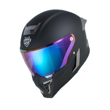 WRF 沃狼 安全帽 WS-613 素色 消光黑 可拆洗 透氣 抗UV 多層膜 插扣 全罩