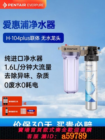 【台灣公司 可打統編】美國愛惠浦凈水器家用直飲廚房自來水過濾器前置超濾機商用凈化器