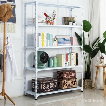 免運 貨架置物架多層超市展示架廚房儲物收納架子鐵倉庫倉儲萬能角鋼條多功能耐重層架/貨架倉庫展架/角鋼層架