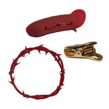 輕喃qingnan 荊棘Infinite-矽膠口球套裝