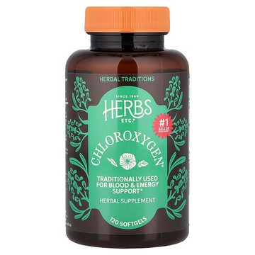 Herbs Etc., ChlorOxygen®，120 粒軟膠囊