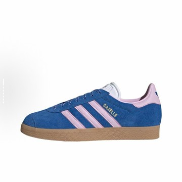 Adidas Originals Gazelle 85 焦糖底 德訓鞋 復古休閒鞋 藍粉色 JH7219