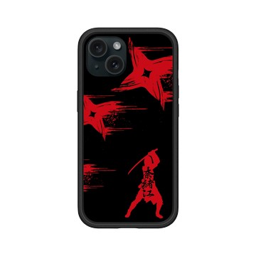 iPhone 15 Mod NX 黑 - Assassin's Creed - Assassin's Creed® Shadows - Naoe silhouette