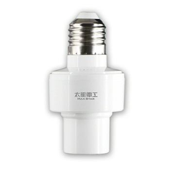 【太星電工MAXSTAR】WD613紅外線 智能 E27聲控 燈座(聲到燈就亮)