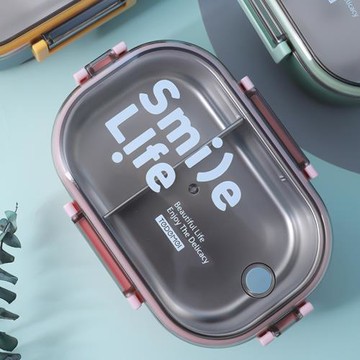 不銹鋼飯盒保溫便當盒學生食堂分格飯盒兒童成人餐盤水果餐盒便攜