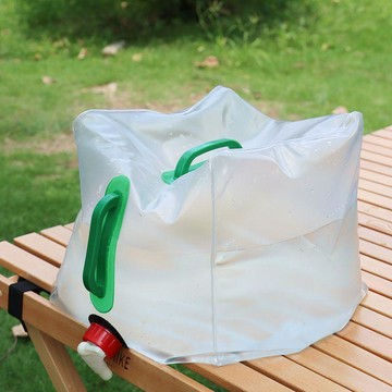 摺疊水袋 20L戶外便攜式水桶 燒烤露營戶外活動專用蓄水袋