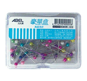 ABEL 力大牌 高級珠針 約45入 4506