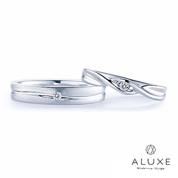 ALUXE 亞立詩18K金 鑽石情侶對戒 RBG0518