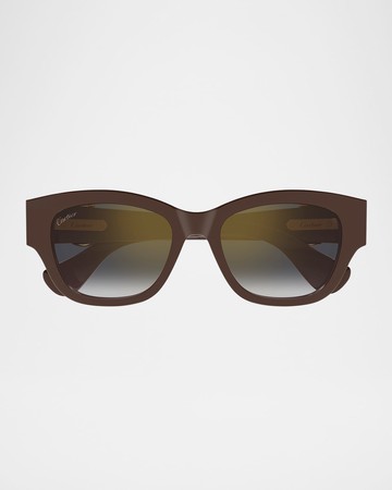 Acetate Rectangle Sunglasses