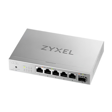 ZYXEL 5埠 2.5G Multi-Gig 無網管交換器 XMG-105  1個