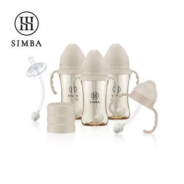 小獅王辛巴 蘊蜜鉑金PPSU學喝水神器全能套組