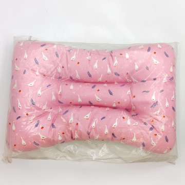 Jeiyuni 棉製兒童枕頭 粉底小鴨款  47 x 32 x 8cm