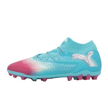 Puma 足球釘鞋 Future 8 Ultimate Rechrge MG 男鞋 藍粉紅 108758-01