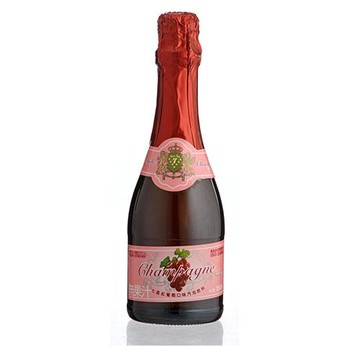 七星紅葡萄口味氣泡飲料350ml【愛買】