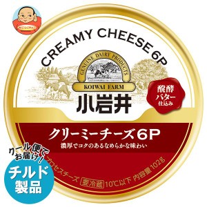 小岩井乳業 クリーミーチーズ6P 102g×12個入×(2ケース)｜ 送料無料