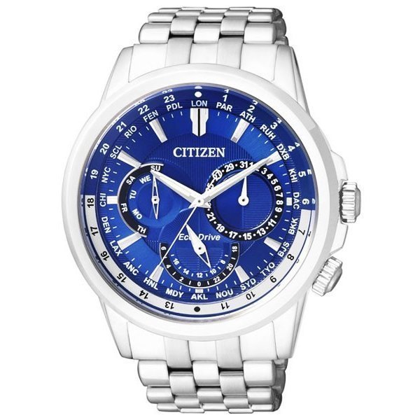 シチズン CITIZEN エコドライブ メンズ ワールドタイム 腕時計 BU2021 ...