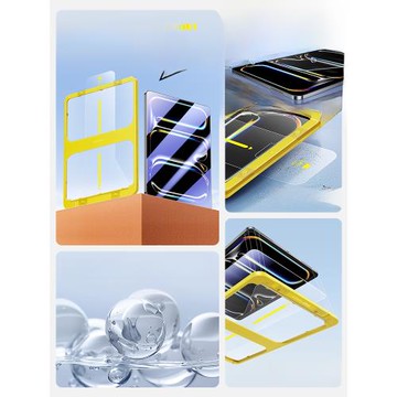 倍思2024新款無塵倉iPadAir6鋼化膜Pro適用2022蘋果11英寸13平板2021/2020防紋9九代10保護5/4全屏mini6貼膜3