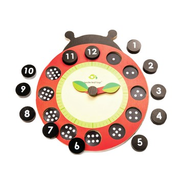 tender leaf 數字瓢蟲學習鐘  1組