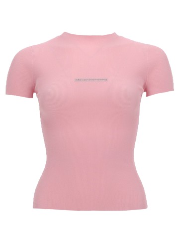 alexander wang tops with logo
