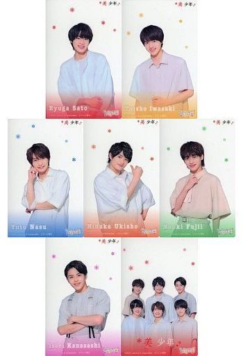 美少年透明卡片SET(7枚SET)SAMASTELLA EVE THE FUTURE